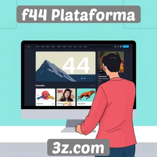 Interface do f44 Plataforma melhora experiência do usuário